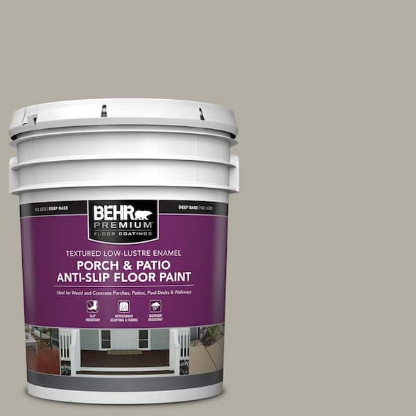 5 gal. #790D-4 Granite Boulder Textured Low-Lustre Enamel Interior/Exterior Porch and Patio Anti-Slip Floor Paint