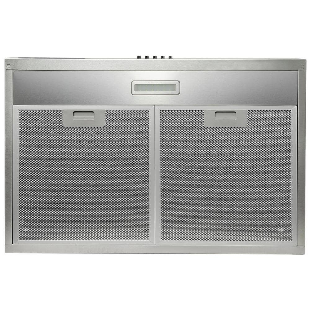 24" Stainless Steel Convertible Under Cabinet Range Hood with Charcoal Filters