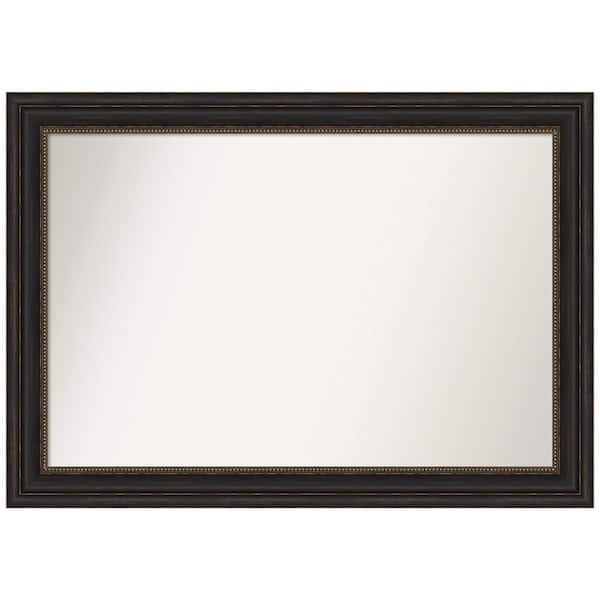 Amanti Art Accent Bronze 41 in. W x 29 in. H Non-Beveled Bathroom Wall Mirror in Bronze