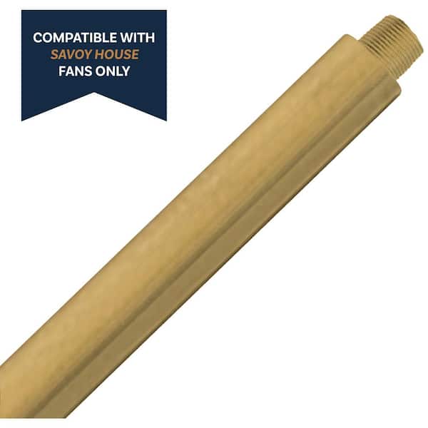 12 in. Extension Rod in Cavalier Gold