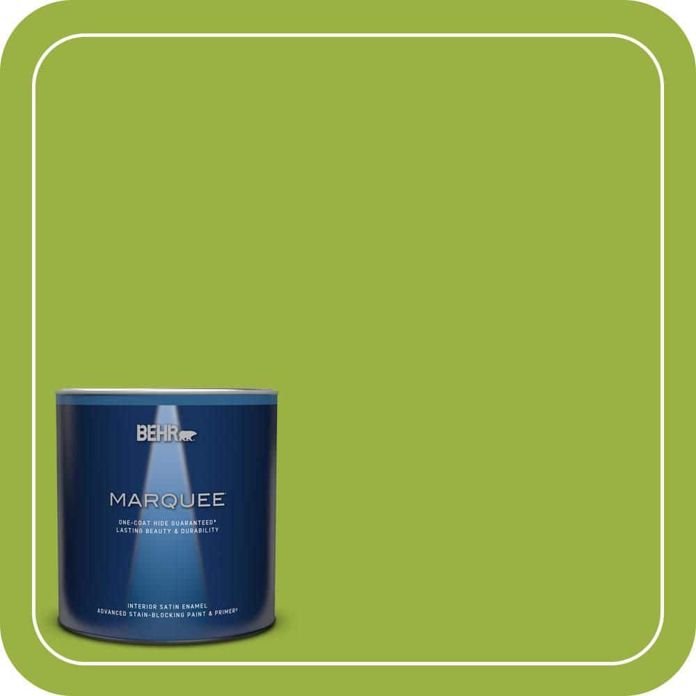 1 qt. #410B-7 Bamboo Leaf Satin Enamel Interior Paint & Primer price history on PriceWatchPro