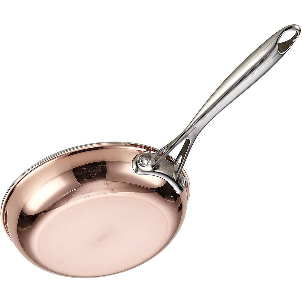 Cooks Standard 8-Piece Copper and Stainless Steel Cookware Set