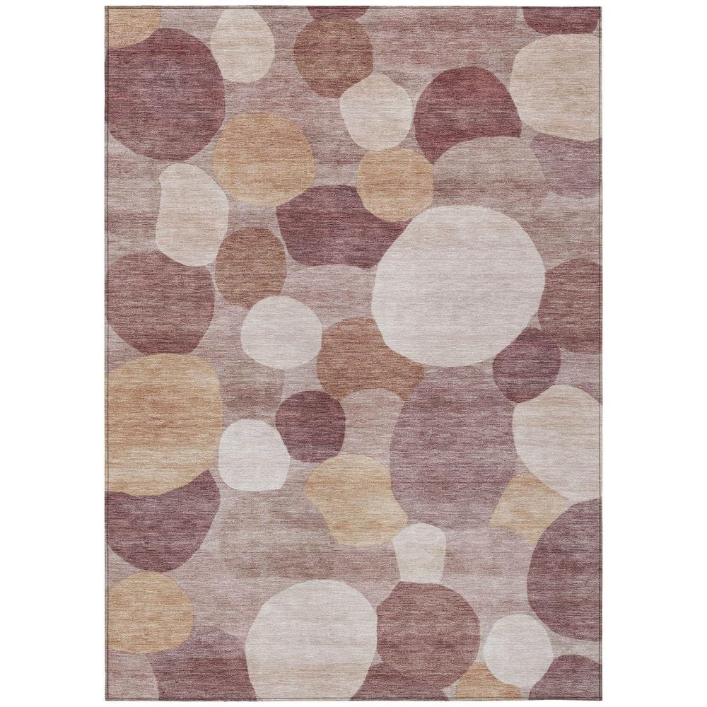 Chantille Machine Washable Indoor/Outdoor Abstract ACN2375 Blush 9 ft. x 12 ft. Area Rug price history on PriceWatchPro