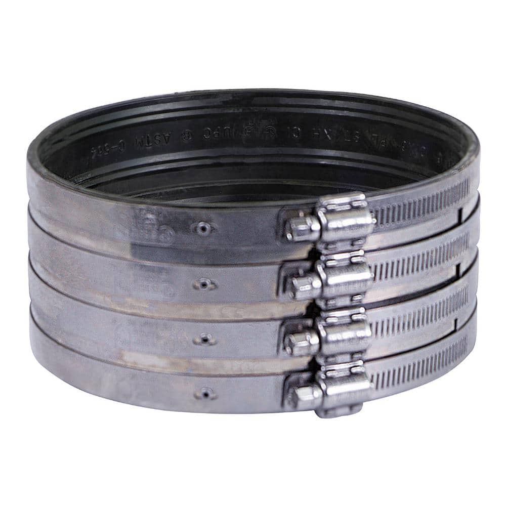 Shielded 6 in. Steel Transition Coupling Connects Cast Iron to Plastic or Extra Heavy Cast Iron price history on PriceWatchPro