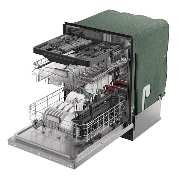 Sharp 24 in. Top Control Built-In Tall Tub Dishwasher in