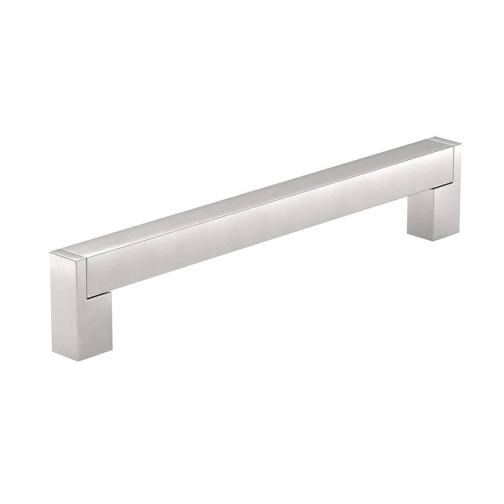 Lipari Collection 7-9/16 in. (192 mm) Modern Brushed Nickel Rectangular Cabinet Bar Pull price history on PriceWatchPro
