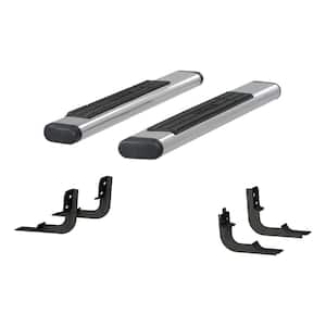 6 x 53-Inch Oval Polished Stainless Steel Nerf Bars, Select Ram 1500, 2500, 3500