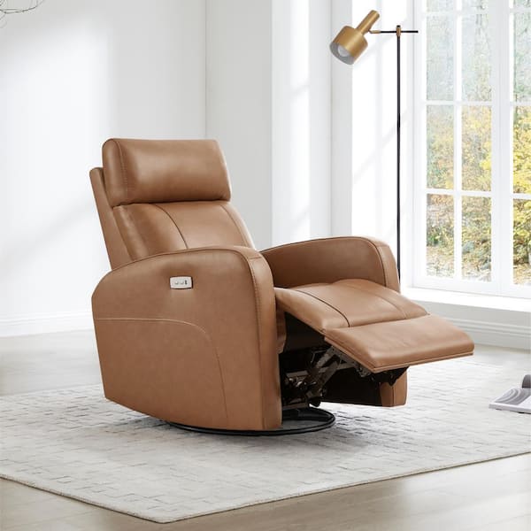 Spruce & Spring Monroe Saddle Genuine Leather Power Swivel