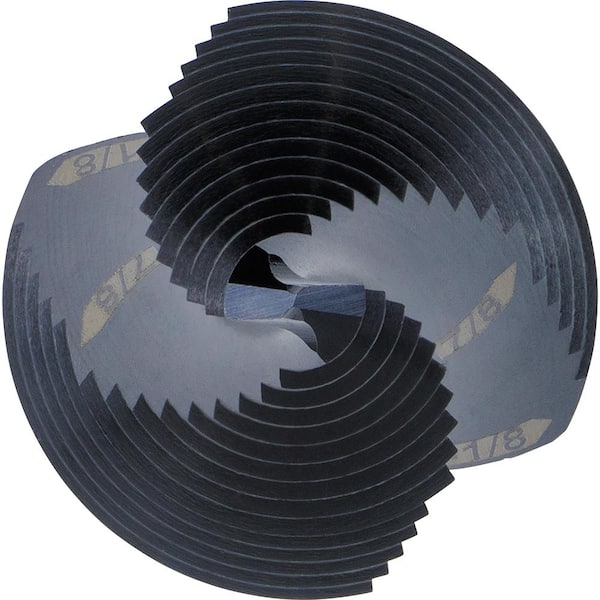 drill America DWRRTSSP1/2 HSS codolo conico alesatore fresa elicoidale, 1/5,1 cm, 0, 1