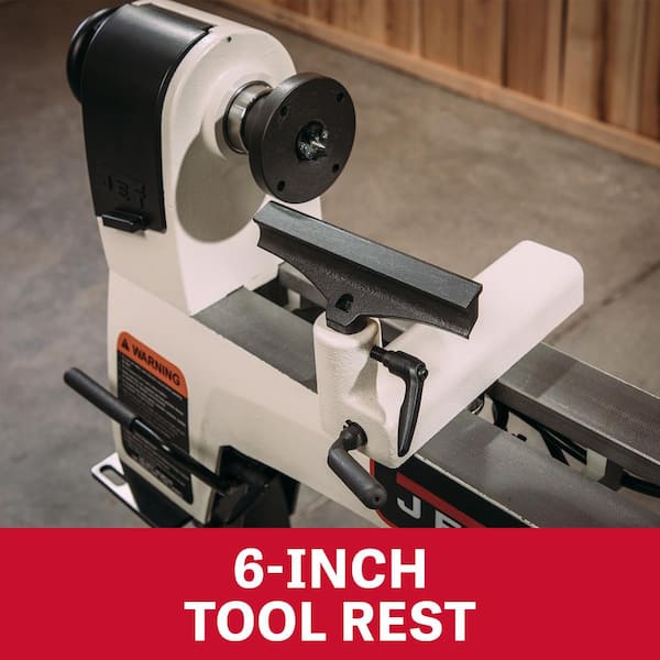 Jet 1/2 HP 10 in. x 15 in. Wood Lathe, Variable Speed, 115-Volt
