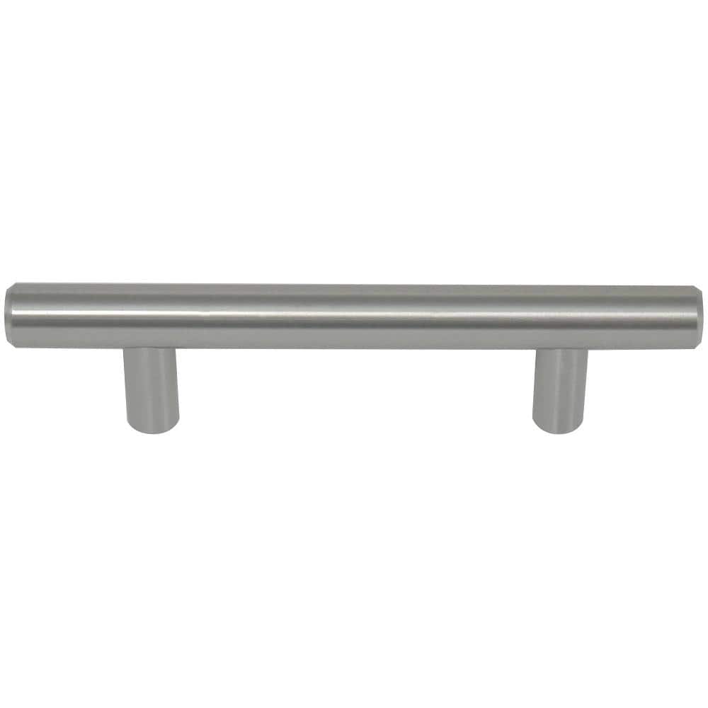 Melrose 3 in. Center-to-Center Stainless Steel Bar Pull Cabinet Pull (10-Pack) price history on PriceWatchPro