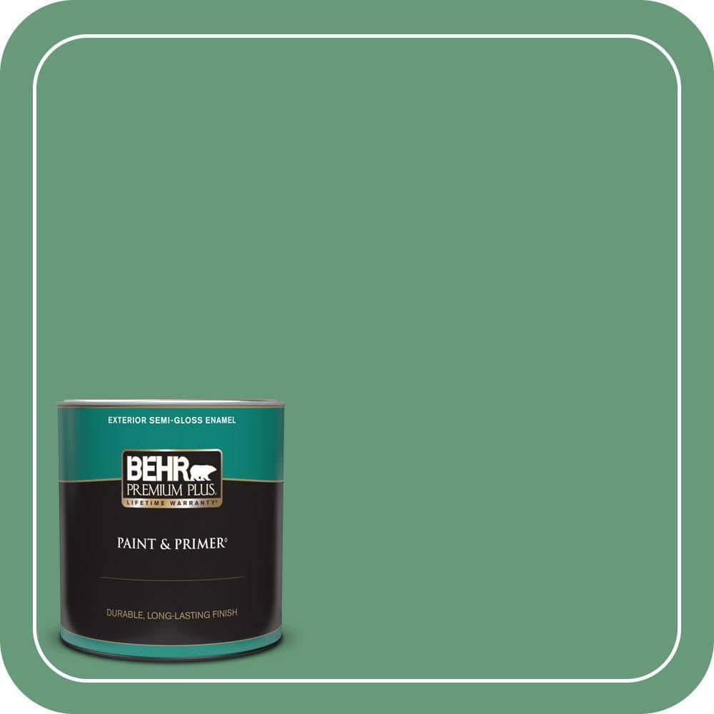1 qt. #470D-5 Herbal Semi-Gloss Enamel Exterior Paint & Primer price history on PriceWatchPro
