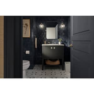 Embra By Studio McGee Two-Light Matte Black Wall Sconce
