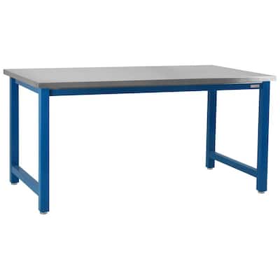 Kennedy Series 30 in. H x 72 in. W x 36 in. D, Stainless Steel Top, 6,600 lbs. Capacity Workbench