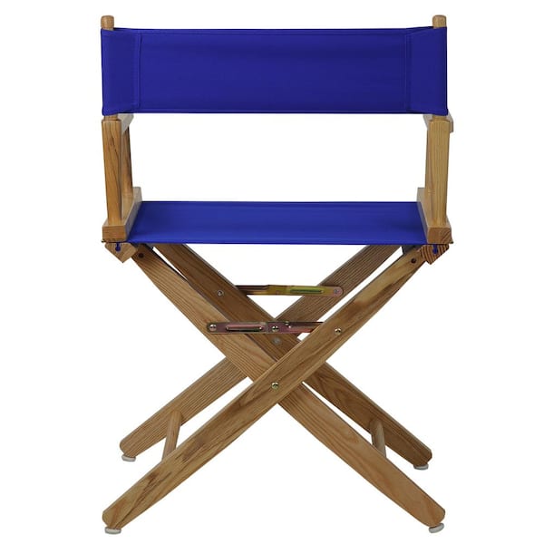 American Trails 18 in. Extra-Wide Natural Wood Frame/Royal Blue