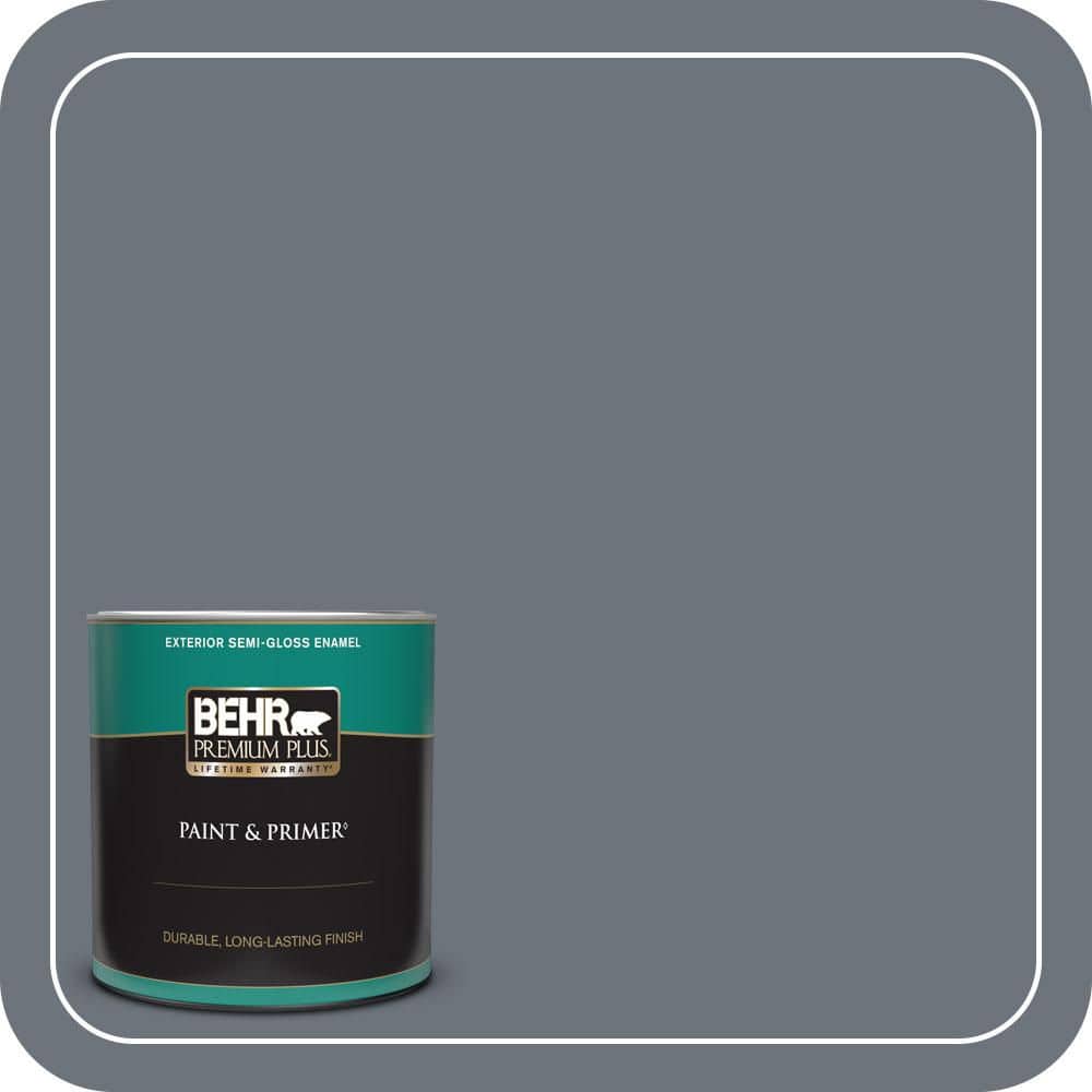 1 qt. #750F-5 Silver Hill Semi-Gloss Enamel Exterior Paint & Primer price history on PriceWatchPro