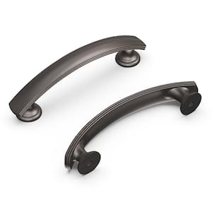 American Diner 3 in. Modern Arch Cabinet Pull Vintage Bronze Handle for Kitchen, Bathroom, and Furniture (10 Pack)