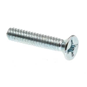 #6-32 x 3/4 in. Zinc Plated Steel Phillips Drive Flat Head Machine Screws (100-Pack)