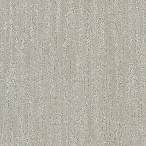 High Castle - Fort - Gray 45 oz. SD Polyester Pattern Installed Carpet