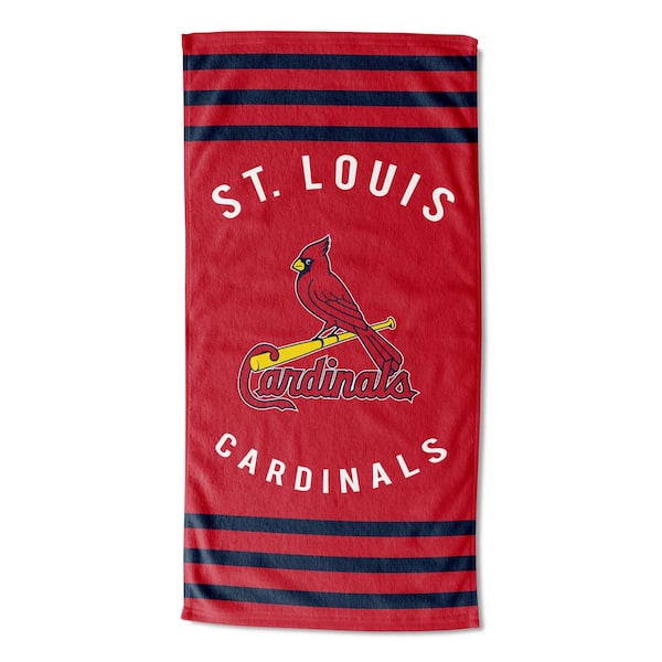 THE NORTHWEST GROUP Cardinals Stripes Multi Colored Beach Towel