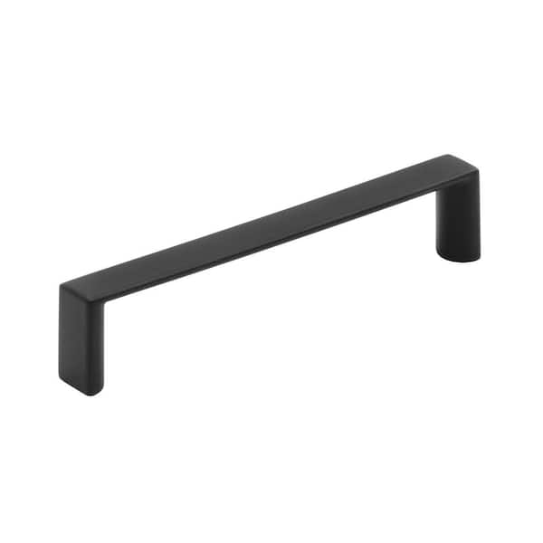 Amerock Metro 3-3/4 in. Center-to-Center Modern Matte Black Bar Cabinet Pull