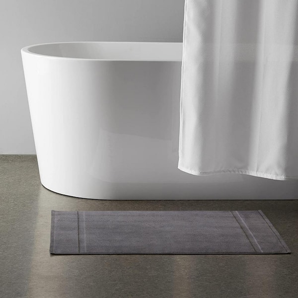 Organic Cotton Turkish Bath Mat Grey + Reviews