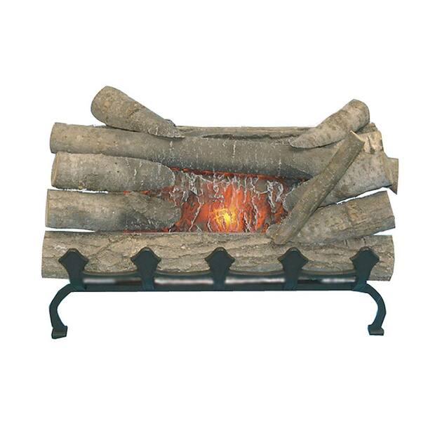 Pleasant Hearth 20 In Electric, Home Depot Fireplace Log Sets