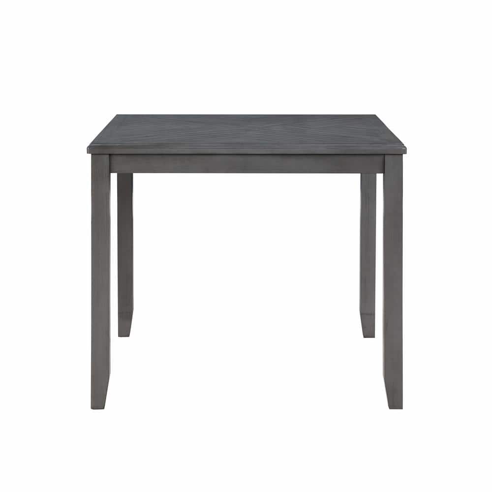 Gia Gray Wood 5-Piece Counter Height Dining Set
