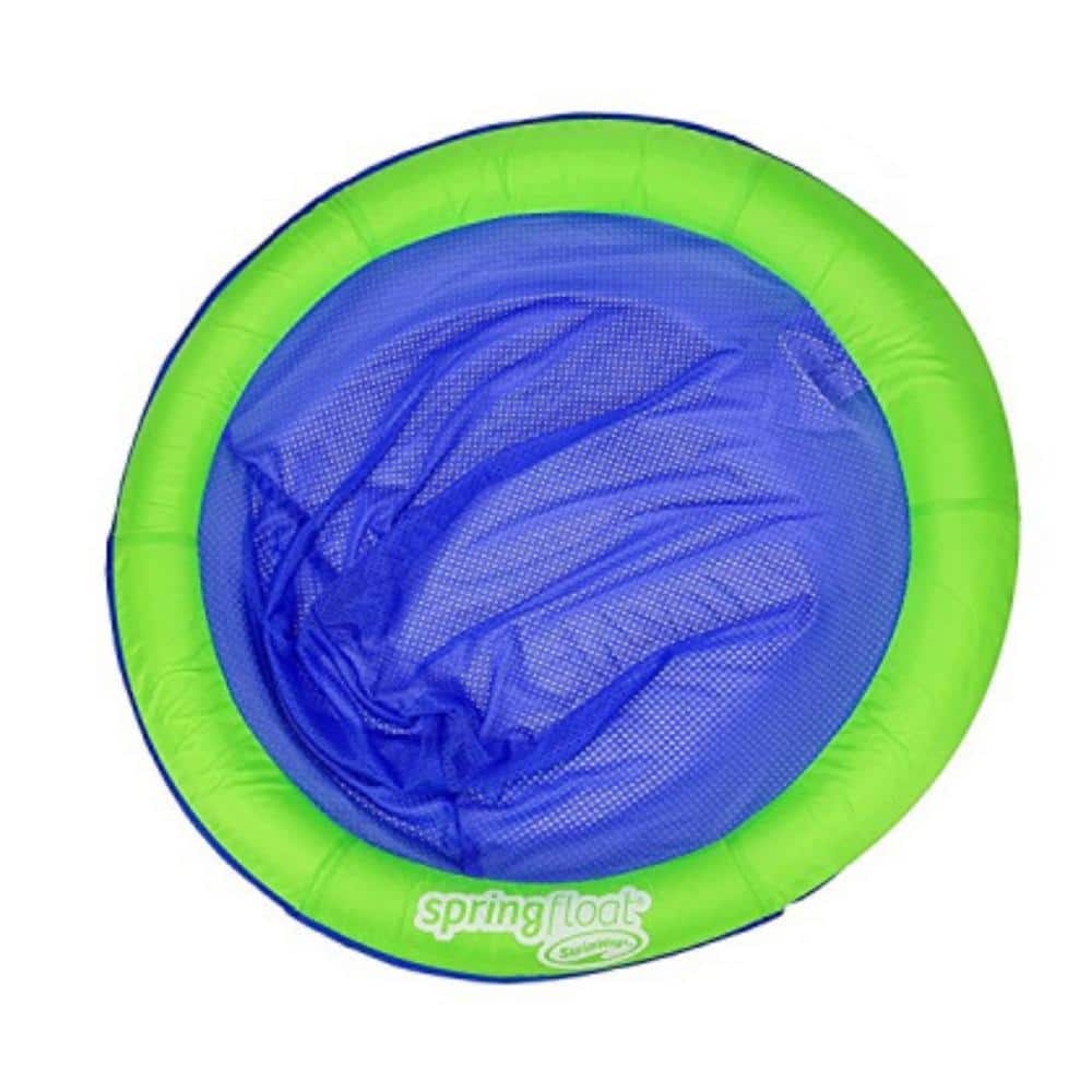 Light Blue/Lime for sale online SwimWays 13241-172 Spring Float Papasan 