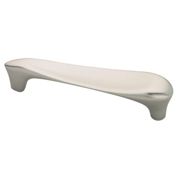 Liberty Urban Metals 3-3/4 in. (96mm) Center-to-Center Matte Nickel Contour Bar Drawer Pull