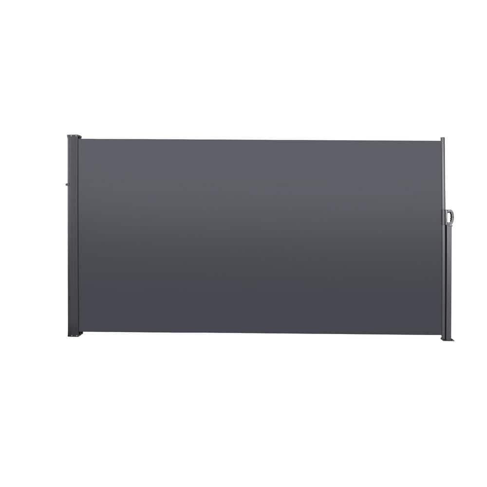 63 in. H Metal Garden Fence Retractable Side Screen Awning price history on PriceWatchPro