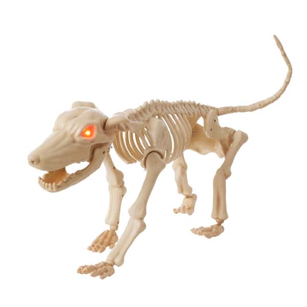 Halloween Classics Animated LED Skeleton Dog
