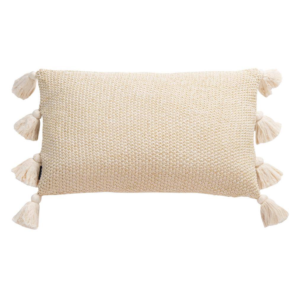 Safavieh Textured Box Stitch Decorative Throw Pillows - Set of 2