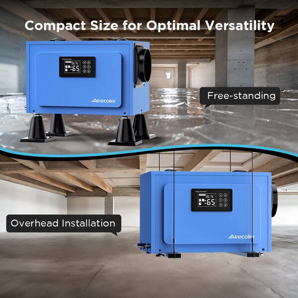 糟谷様　XPRO DSC AIR-GLIDE Airecoler 125 pt. 6,000 sq. ft. Commercial Dehumidifier with