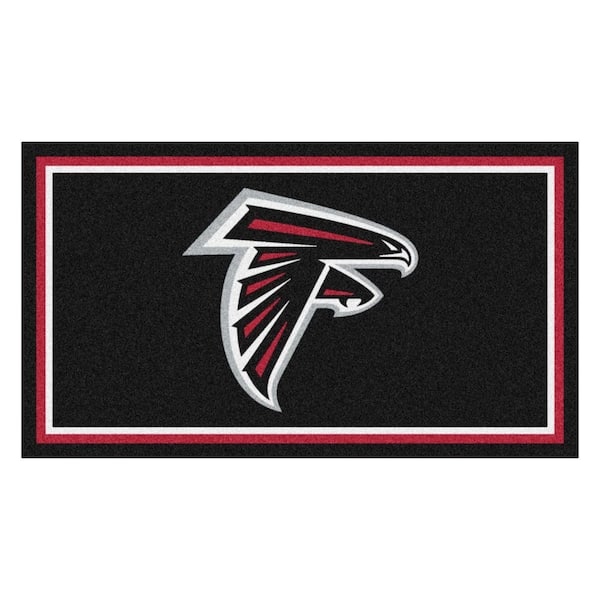 FANMATS NFL - Atlanta Falcons 3 ft. x 5 ft. Ultra Plush Area Rug