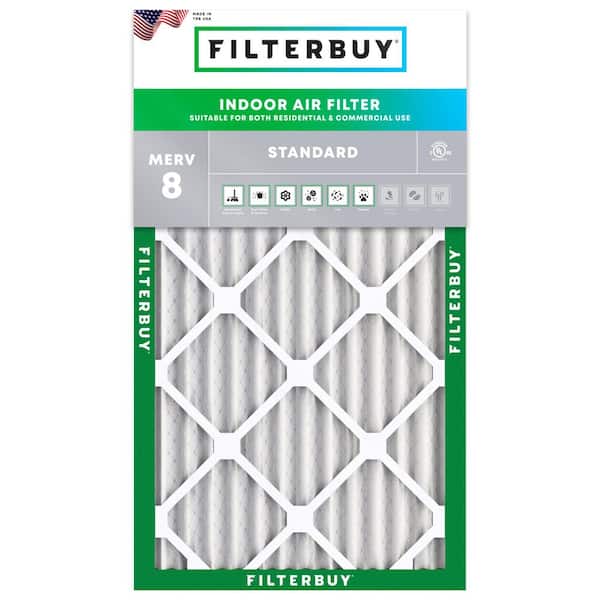 14 in. x 27 in. x 2 in. MERV 8 (FPR 5) Dust Defense Pleated HVAC AC Furnace Air Filters Replacement (1-Pack)