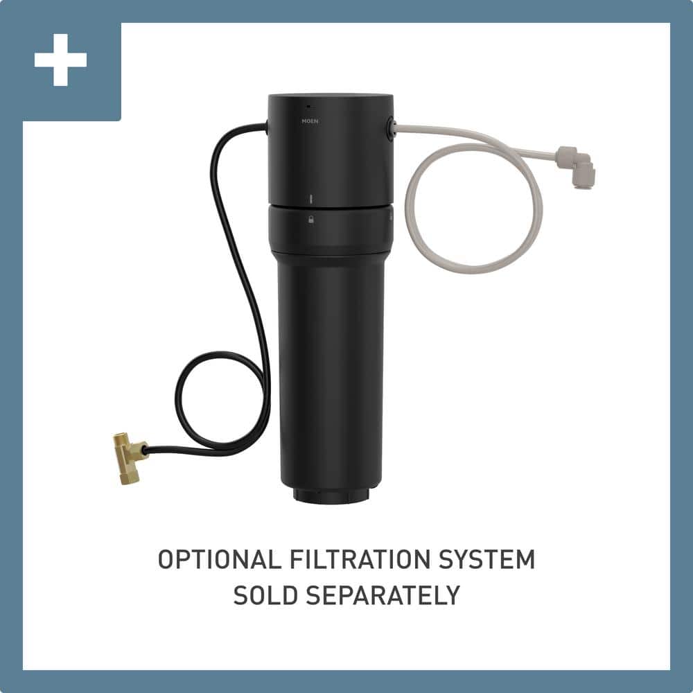 Stainless Steel High-Arc Cold Water Dispenser Faucet