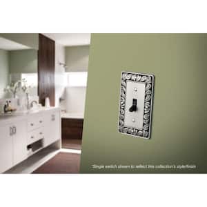Pewter 1-Gang Duplex Outlet Wall Plate (1-Pack)