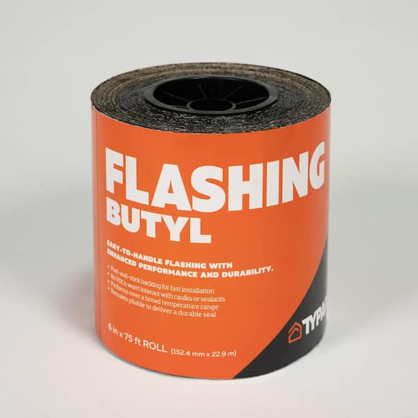 Typar Flashing Butyl 6 in X 75 FT Roll for sale online 
