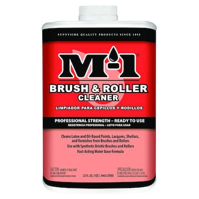 1 qt. Brush and Roller Water-Based Cleaner (4-Pack)