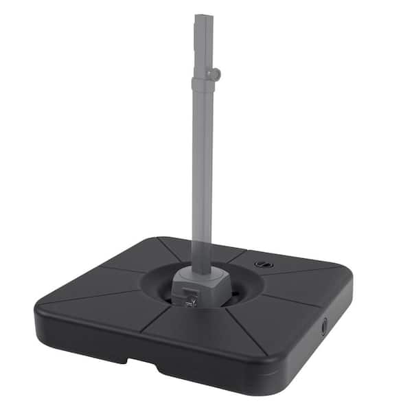 cross base stand for patio umbrella Outsunny Outdoor Universal Brace Small Offset tier vents allow for full airflow and heat dissipation Patio Umbrella Base 176 lbs