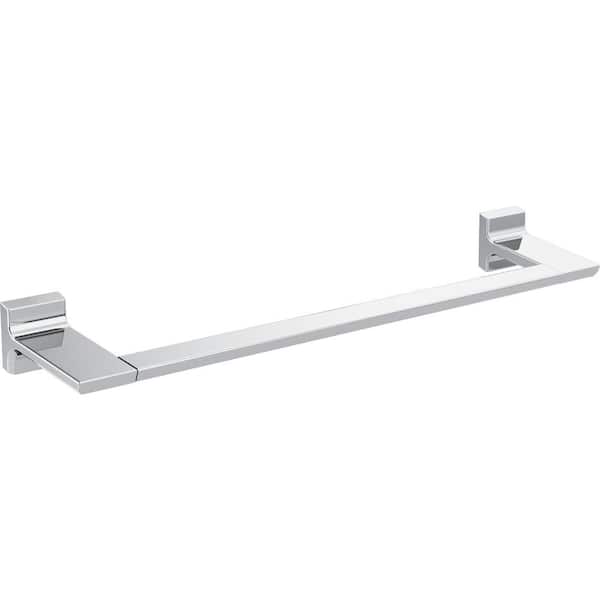 Delta Pivotal 18 in. Wall Mount Towel Bar Bath Hardware Accessory in Polished Chrome