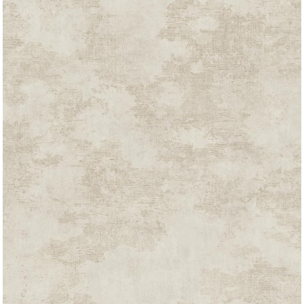 Seabrook Designs Glisten Texture Metallic Tan Faux Paper Strippable ...