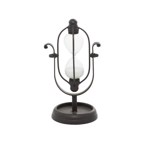 Litton Lane Black Metal Traditional Timer