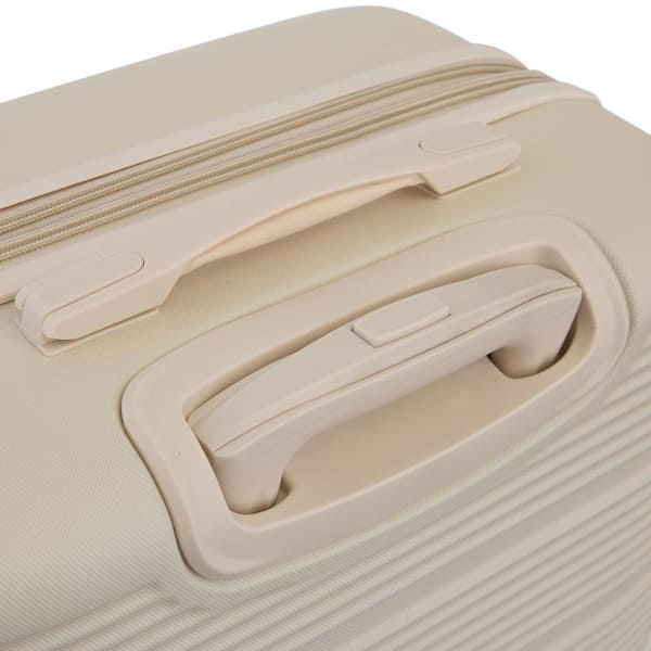 GForce G-Force 3-Piece Expandable Rolling Luggage Set in Ivory