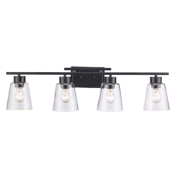 Bathroom light fixture with on sale outlet home depot