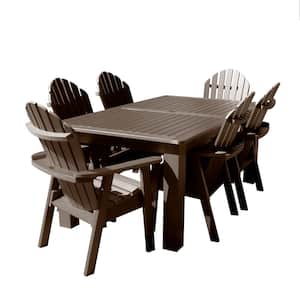 7-Pieces Recycled Plastic Outdoor Dining Set Glennville