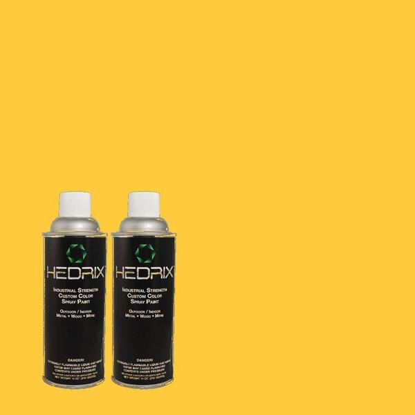Hedrix 11 oz. Match of 1B3-6 Equator Semi-Gloss Custom Spray Paint (2-Pack)