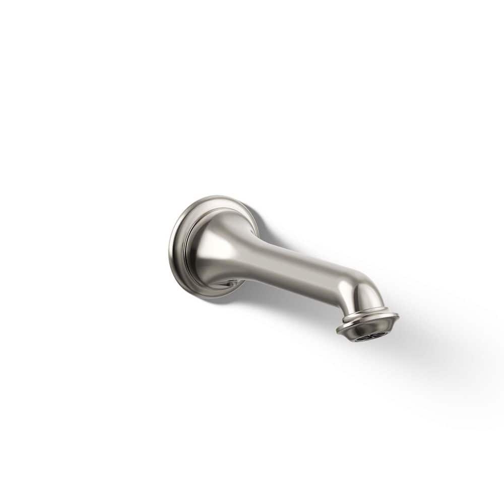 Artifacts Wall-Mount Bath Spout with Turned Design in Vibrant Polished Nickel price history on PriceWatchPro