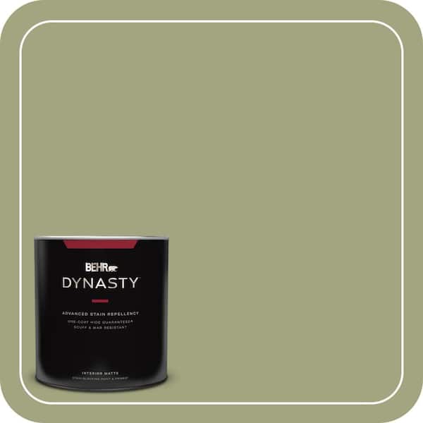 BEHR DYNASTY 1 qt. #410F-4 Mother Nature Matte Interior Stain-Blocking Paint and Primer